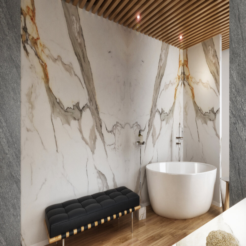 Calacatta Borghini Mermer