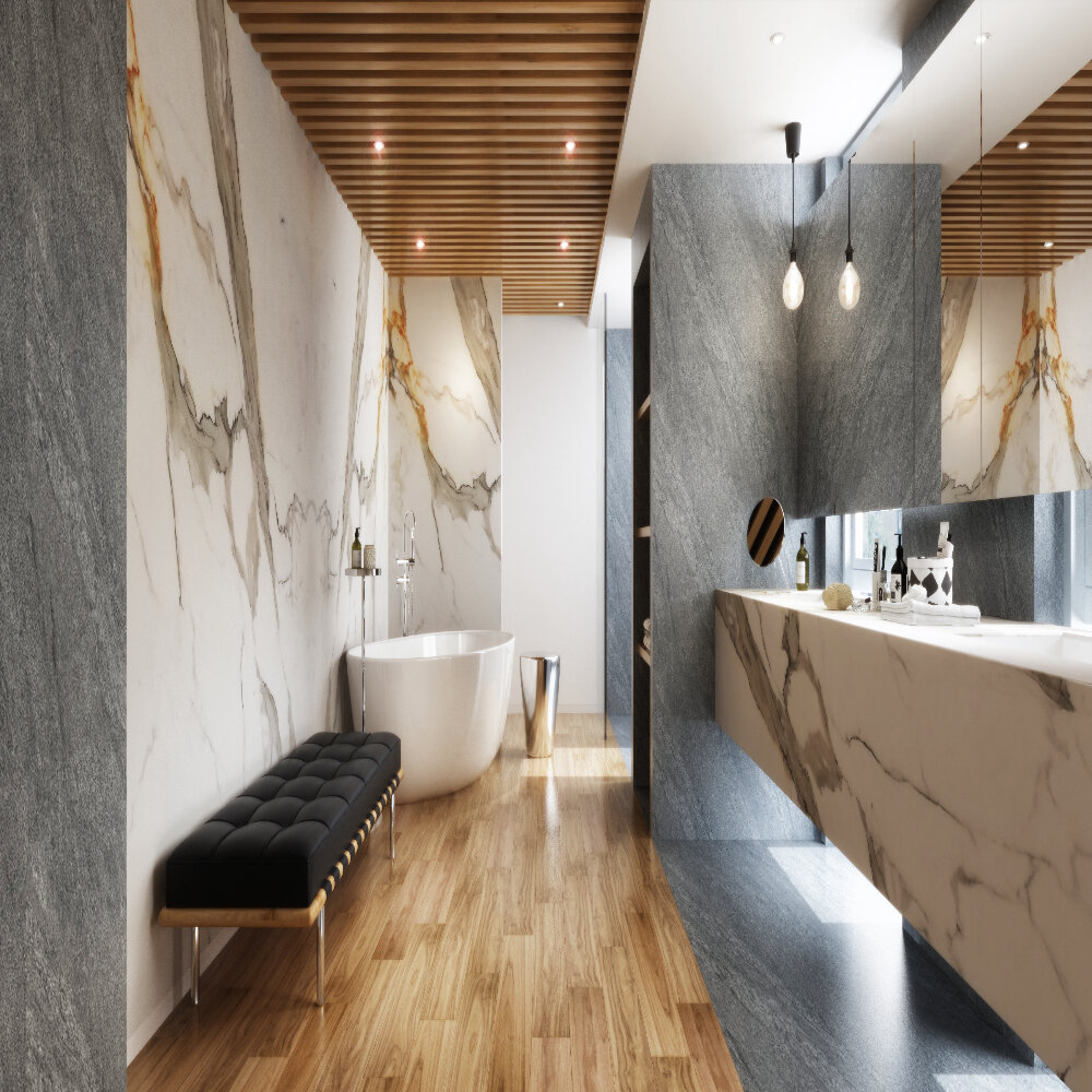 Calacatta Borghini Mermer