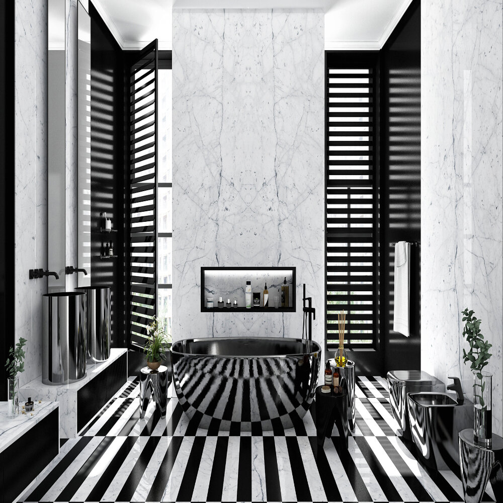 Bianco Carrara Mermer