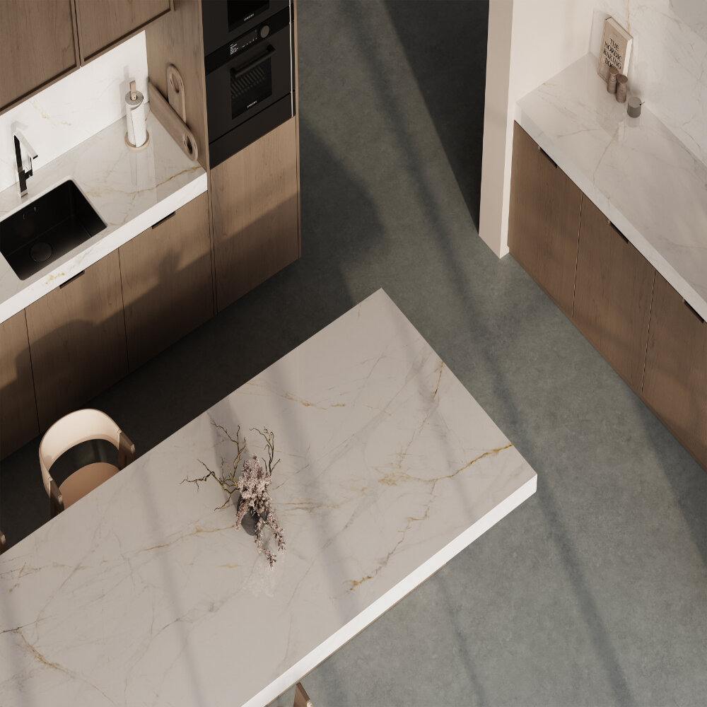 Calacatta Miele Porselen - Görsel 3