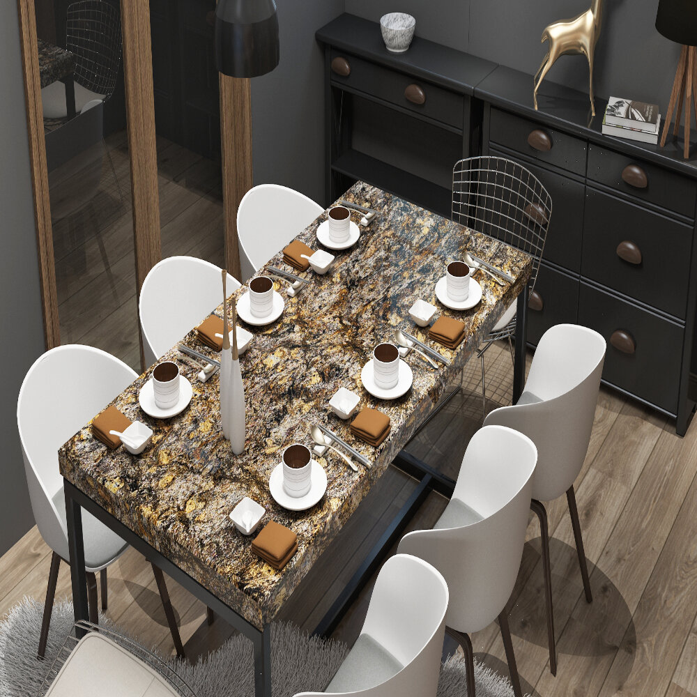 cosmos-mermer-masa- uygulama